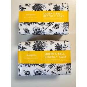 Bridgerton Queen's Ball Regency Soap Beekman 1802 Set of 2 New